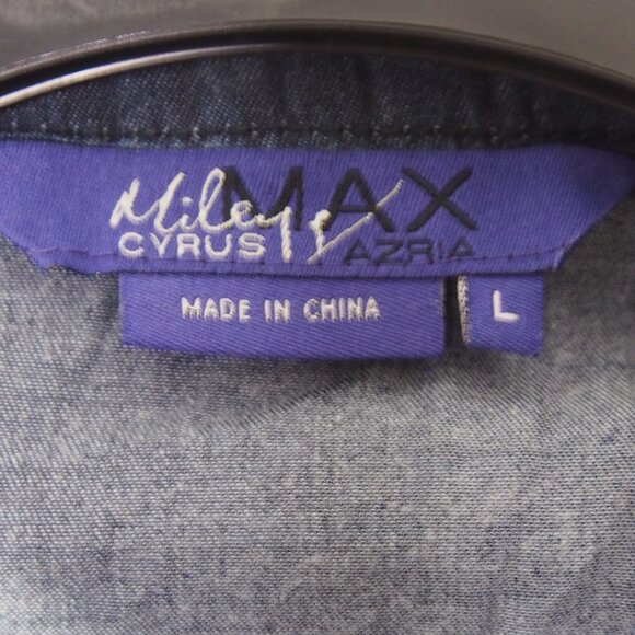 Y2K Miley Cyrus/Max Azria Denim Top/Lace Leggings Bundle Size L/XL(Juniors) - Picture 6 of 15